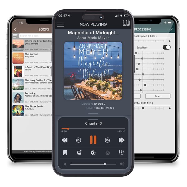 Download fo free audiobook Magnolia at Midnight: A Sweet Small Town Story by Anne-Marie Meyer and listen anywhere on your iOS devices in the ListenBook app.