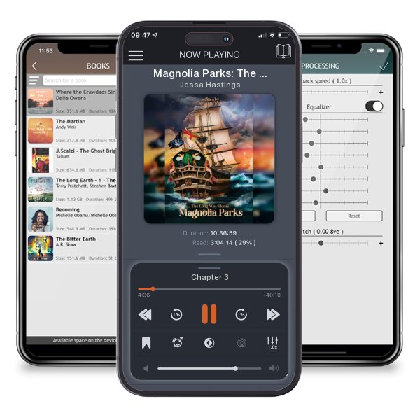 Download fo free audiobook Magnolia Parks: The Long Way Home by Jessa Hastings and listen anywhere on your iOS devices in the ListenBook app.