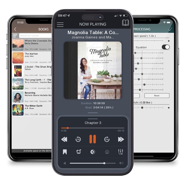 Download fo free audiobook Magnolia Table: A Collection of Recipes for Gathering by Joanna Gaines and Marah Stets and listen anywhere on your iOS devices in the ListenBook app.