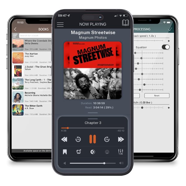 Download fo free audiobook Magnum Streetwise by Magnum Photos and listen anywhere on your iOS devices in the ListenBook app.
