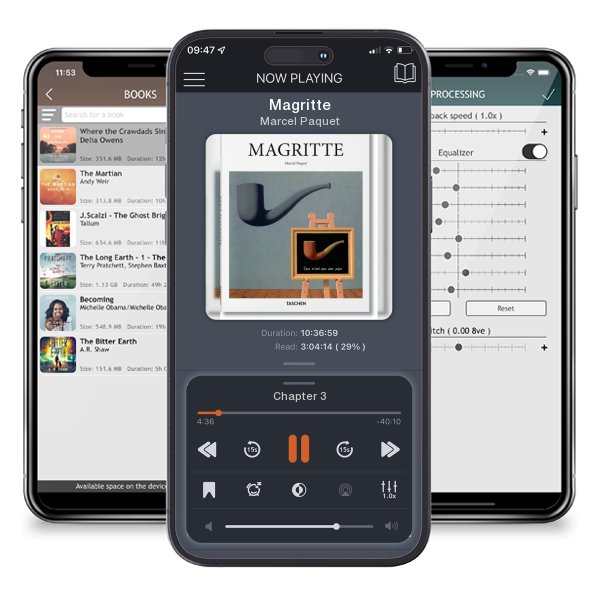 Download fo free audiobook Magritte by Marcel Paquet and listen anywhere on your iOS devices in the ListenBook app.