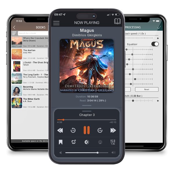 Download fo free audiobook Magus by Dimitrios Gkirgkiris and listen anywhere on your iOS devices in the ListenBook app.