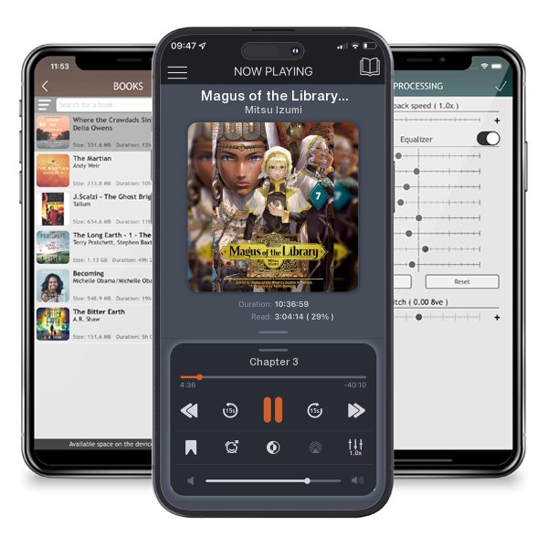 Download fo free audiobook Magus of the Library 7 by Mitsu Izumi and listen anywhere on your iOS devices in the ListenBook app.