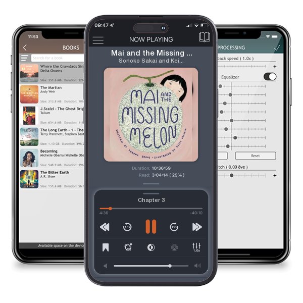 Download fo free audiobook Mai and the Missing Melon by Sonoko Sakai and Keiko Brodeur and listen anywhere on your iOS devices in the ListenBook app.