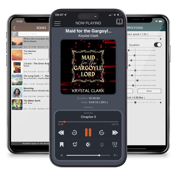Download fo free audiobook Maid for the Gargoyle Lord: Milked and Knotted by a Monster Erotica Short Read Lactation Romance (Monster Daddies) by Krystal Clark and listen anywhere on your iOS devices in the ListenBook app.