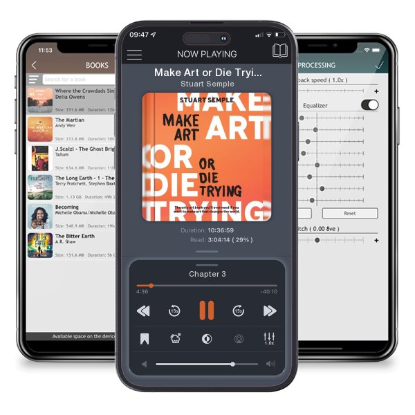 Download fo free audiobook Make Art or Die Trying: The Only Art Book You'll Ever Need If... by Stuart Semple and listen anywhere on your iOS devices in the ListenBook app.