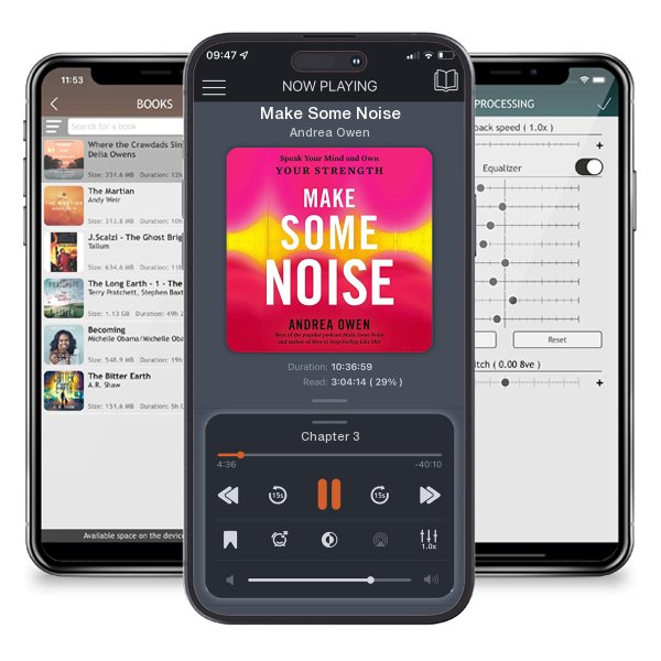 Download fo free audiobook Make Some Noise by Andrea Owen and listen anywhere on your iOS devices in the ListenBook app.