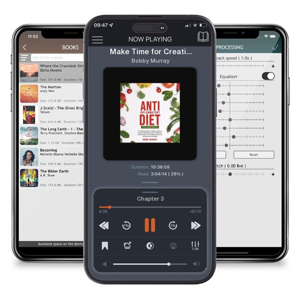 Download fo free audiobook Make Time for Creativity by Bobby Murray and listen anywhere on your iOS devices in the ListenBook app.