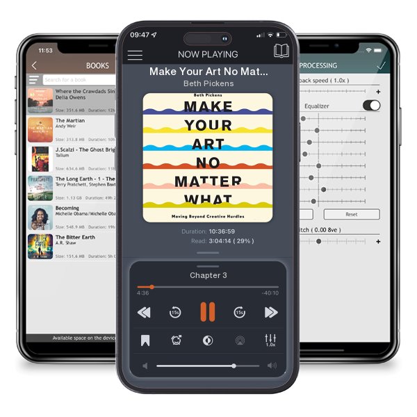 Download fo free audiobook Make Your Art No Matter What by Beth Pickens and listen anywhere on your iOS devices in the ListenBook app.