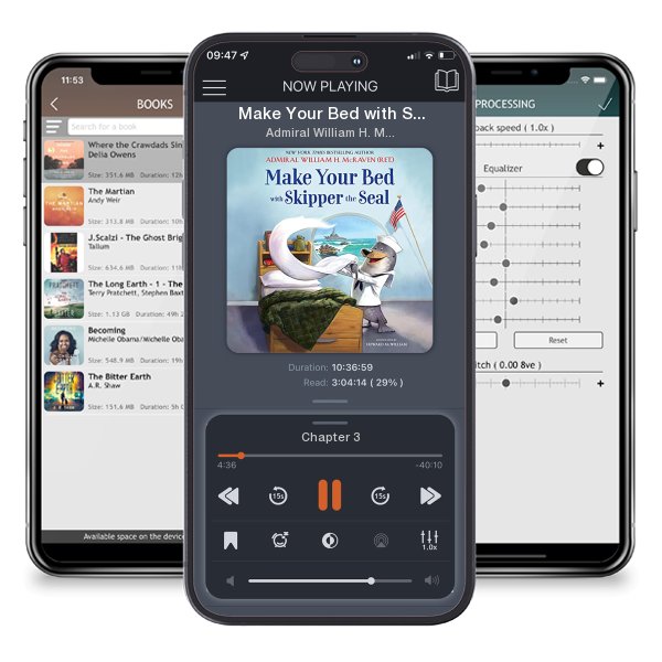 Download fo free audiobook Make Your Bed with Skipper the Seal by Admiral William H. McRaven and listen anywhere on your iOS devices in the ListenBook app.