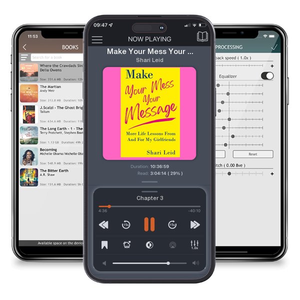 Download fo free audiobook Make Your Mess Your Message by Shari Leid and listen anywhere on your iOS devices in the ListenBook app.
