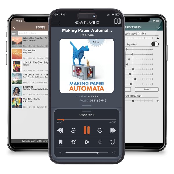 Download fo free audiobook Making Paper Automata by Rob Ives and listen anywhere on your iOS devices in the ListenBook app.