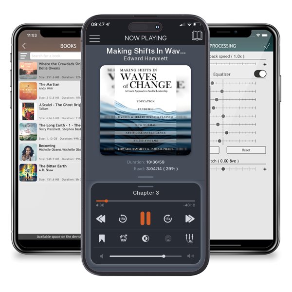 Download fo free audiobook Making Shifts In Waves Of Change: A Coach Approach To Soulful-Leadership by Edward Hammett and listen anywhere on your iOS devices in the ListenBook app.
