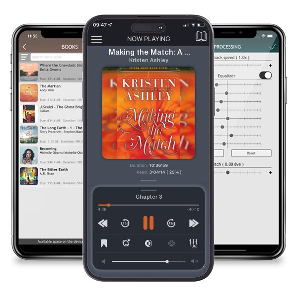 Download fo free audiobook Making the Match: A River Rain Novel by Kristen Ashley and listen anywhere on your iOS devices in the ListenBook app.