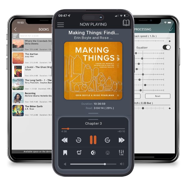 Download fo free audiobook Making Things: Finding Use, Meaning, and Satisfaction in... by Erin Boyle and Rose Pearlman and listen anywhere on your iOS devices in the ListenBook app.