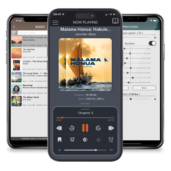 Download fo free audiobook Malama Honua: Hokule'a -- A Voyage of Hope by Jennifer Allen and listen anywhere on your iOS devices in the ListenBook app.