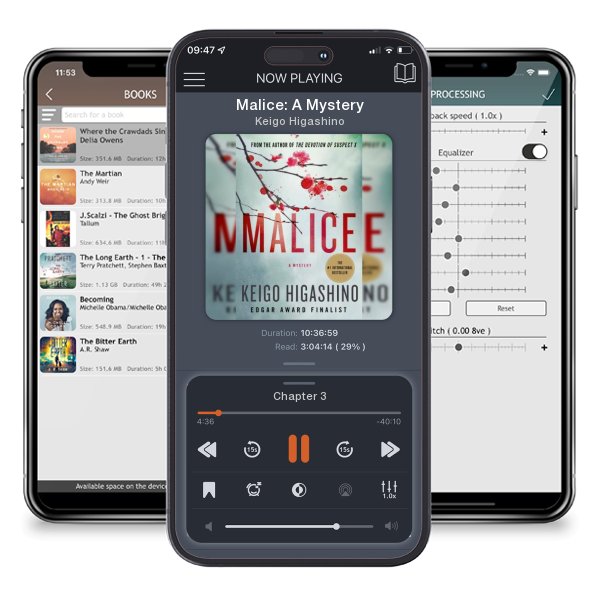 Download fo free audiobook Malice: A Mystery by Keigo Higashino and listen anywhere on your iOS devices in the ListenBook app.