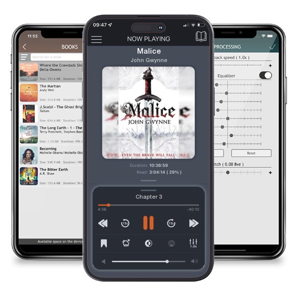 Download fo free audiobook Malice by John Gwynne and listen anywhere on your iOS devices in the ListenBook app.