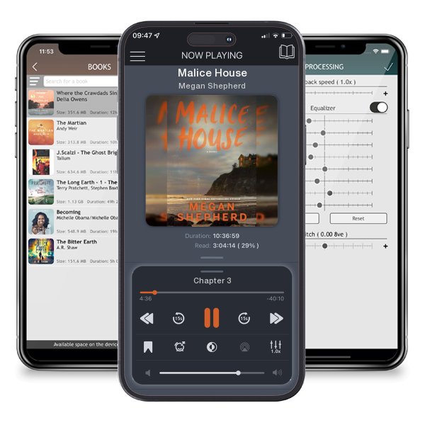 Download fo free audiobook Malice House by Megan Shepherd and listen anywhere on your iOS devices in the ListenBook app.