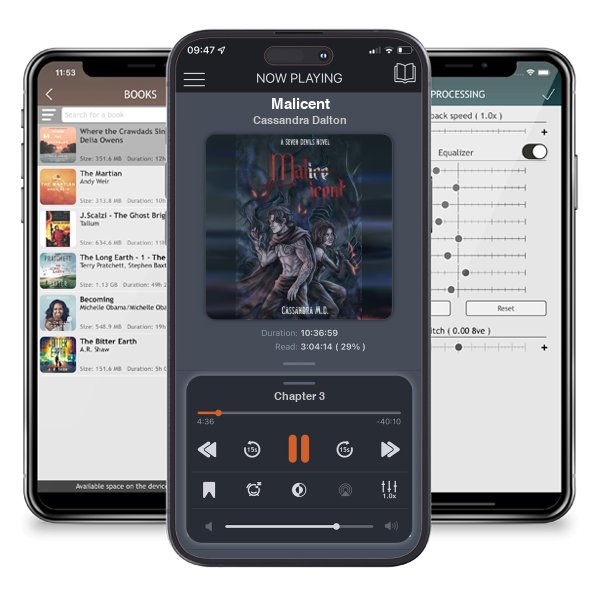 Download fo free audiobook Malicent by Cassandra Dalton and listen anywhere on your iOS devices in the ListenBook app.