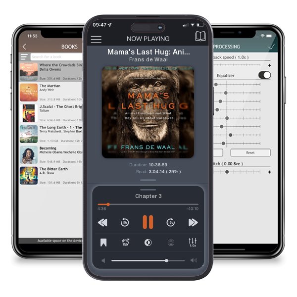 Download fo free audiobook Mama's Last Hug: Animal Emotions and What They Tell Us about... by Frans de Waal and listen anywhere on your iOS devices in the ListenBook app.