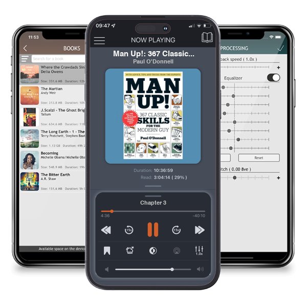 Download fo free audiobook Man Up!: 367 Classic Skills for the Modern Guy by Paul O\'Donnell and listen anywhere on your iOS devices in the ListenBook app.