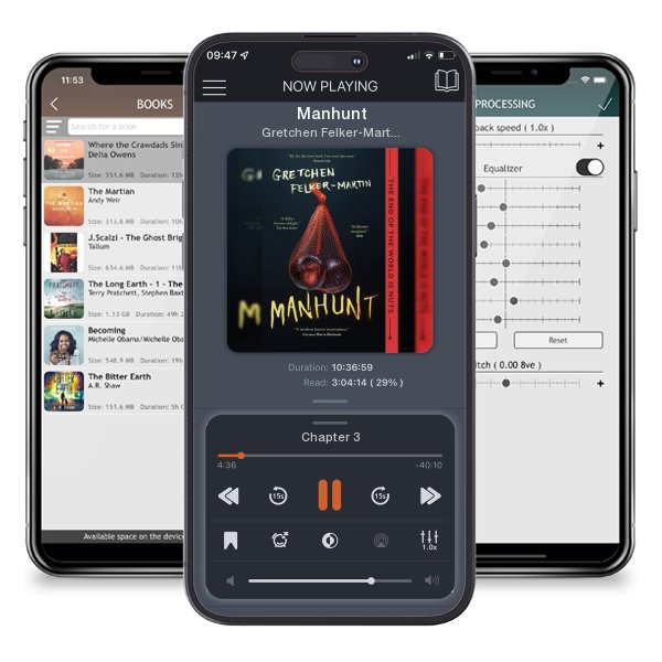 Download fo free audiobook Manhunt by Gretchen Felker-Martin and listen anywhere on your iOS devices in the ListenBook app.