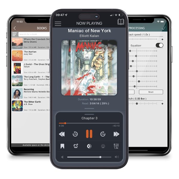 Download fo free audiobook Maniac of New York by Elliott Kalan and listen anywhere on your iOS devices in the ListenBook app.