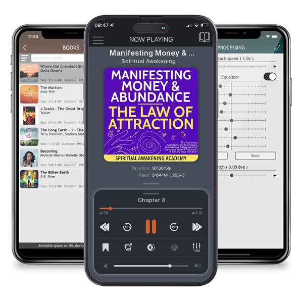 Download fo free audiobook Manifesting Money & Abundance Blueprint by Spiritual Awakening Academy and listen anywhere on your iOS devices in the ListenBook app.