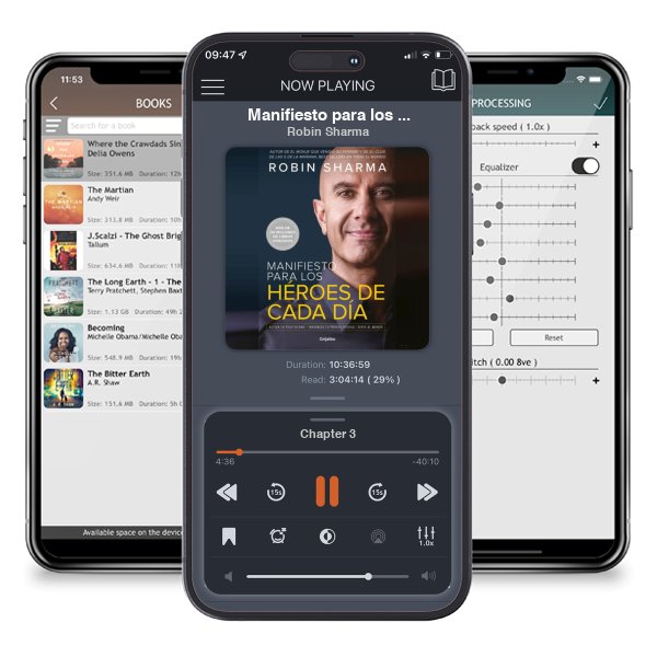 Descargar audiolibro gratis Manifiesto para los héroes de cada día: Activa tu positivismo, maximiza tu productividad, sirve al mundo / The Everyday Hero Manifesto by Robin Sharma y escuchar en cualquier lugar en sus dispositivos iOS en la aplicación ListenBook.