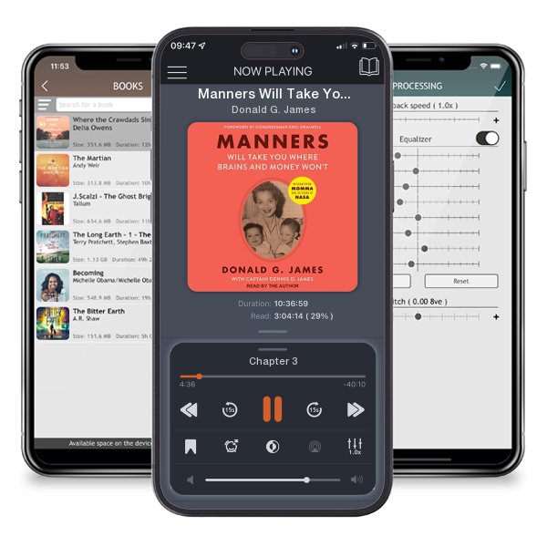 Download fo free audiobook Manners Will Take You Where Brains and Money Won't by Donald G. James and listen anywhere on your iOS devices in the ListenBook app.