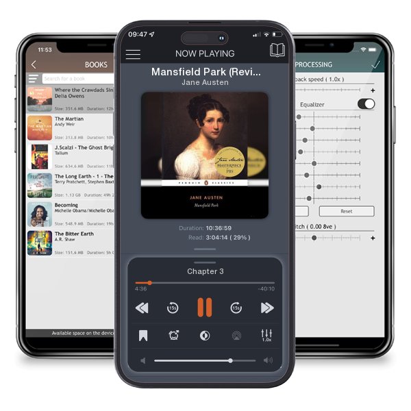 Download fo free audiobook Mansfield Park (Revised) by Jane Austen and listen anywhere on your iOS devices in the ListenBook app.