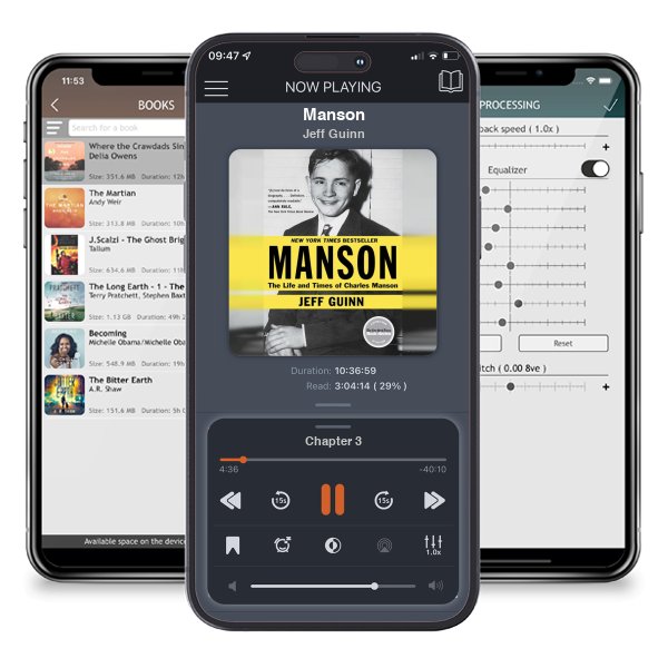 Download fo free audiobook Manson by Jeff Guinn and listen anywhere on your iOS devices in the ListenBook app.