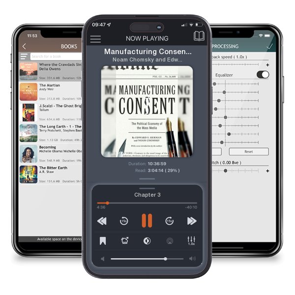 Download fo free audiobook Manufacturing Consent: The Political Economy of the Mass Media by Noam Chomsky and Edward S. Herman and listen anywhere on your iOS devices in the ListenBook app.