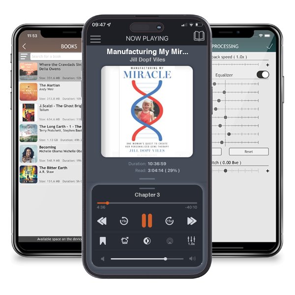 Download fo free audiobook Manufacturing My Miracle by Jill Dopf Viles and listen anywhere on your iOS devices in the ListenBook app.