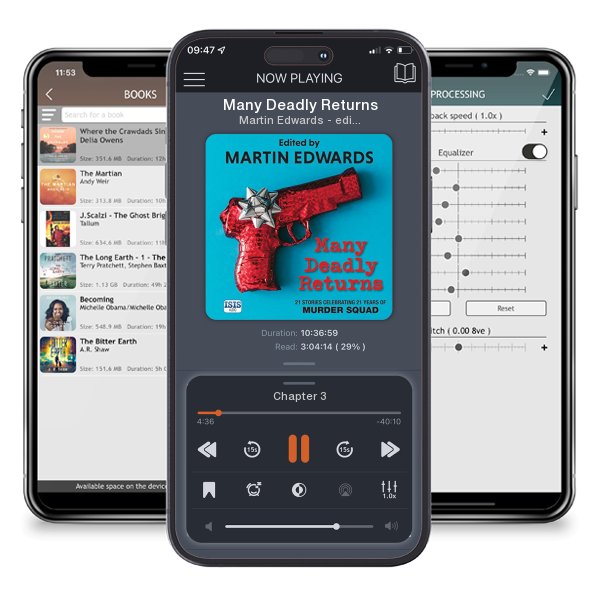 Download fo free audiobook Many Deadly Returns by Martin Edwards - editor and listen anywhere on your iOS devices in the ListenBook app.