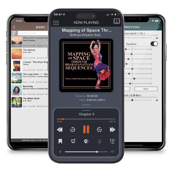 Download fo free audiobook Mapping of Space Through Bharatanatyam Sequences by Nrithya Vilasini Smt Ramya Shankaran and listen anywhere on your iOS devices in the ListenBook app.