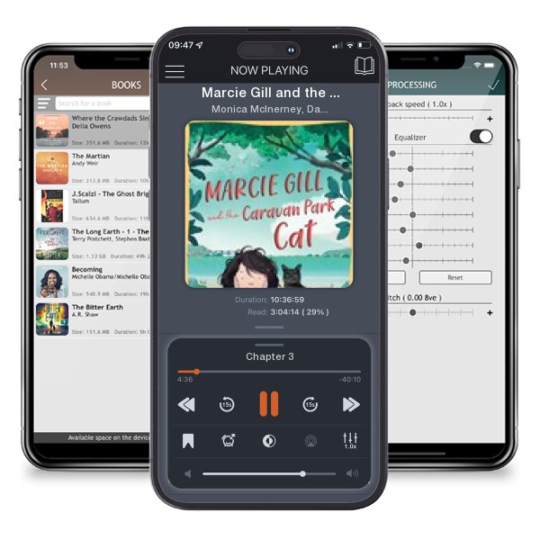 Download fo free audiobook Marcie Gill and the Caravan... by Monica McInerney, Danny Snell and listen anywhere on your iOS devices in the ListenBook app.