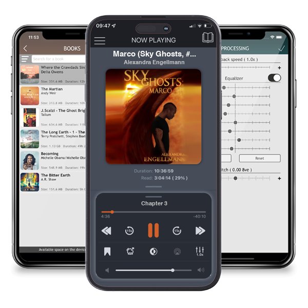 Download fo free audiobook Marco (Sky Ghosts, #1.5) by Alexandra Engellmann and listen anywhere on your iOS devices in the ListenBook app.