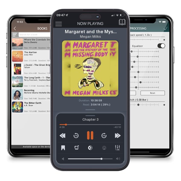 Download fo free audiobook Margaret and the Mystery of the Missing Body by Megan Milks and listen anywhere on your iOS devices in the ListenBook app.