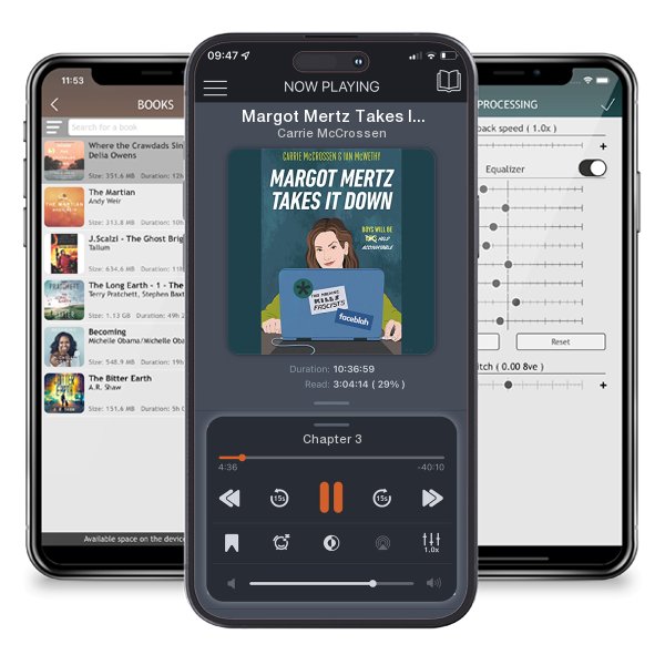 Download fo free audiobook Margot Mertz Takes It Down by Carrie McCrossen and listen anywhere on your iOS devices in the ListenBook app.