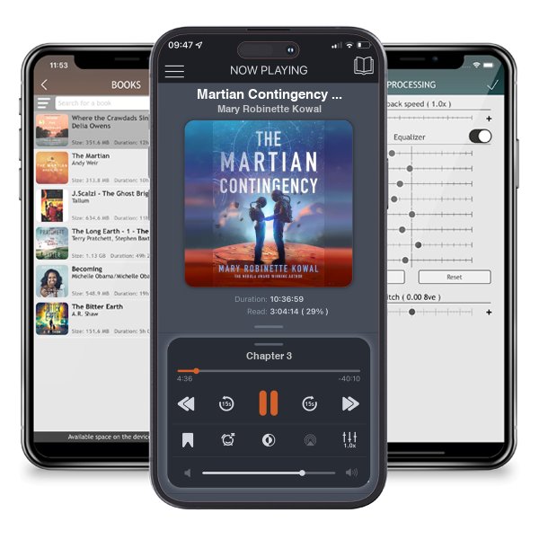 Download fo free audiobook Martian Contingency Volume 4: A Lady Astronaut Novel - A Lady Astronaut Novel by Mary Robinette Kowal and listen anywhere on your iOS devices in the ListenBook app.