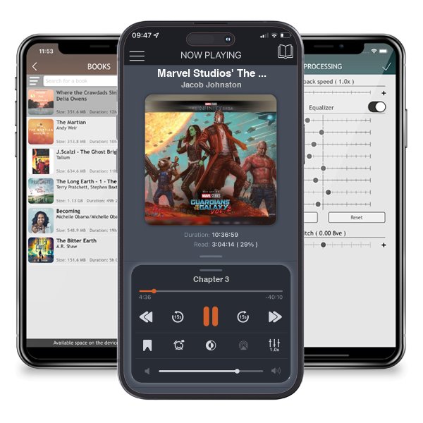 Download fo free audiobook Marvel Studios\' The Infinity Saga - Guardians of the Galaxy Vol. 2: The Art of the Movie by Jacob Johnston and listen anywhere on your iOS devices in the ListenBook app.
