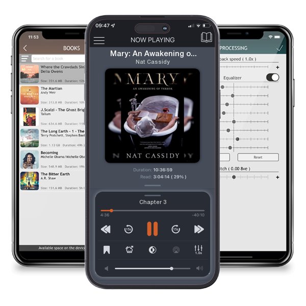 Download fo free audiobook Mary: An Awakening of Terror by Nat Cassidy and listen anywhere on your iOS devices in the ListenBook app.