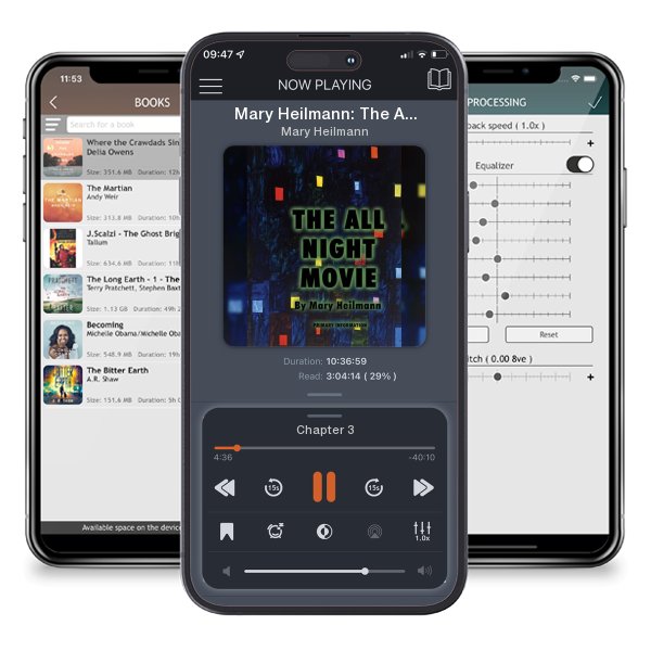 Download fo free audiobook Mary Heilmann: The All Night Movie by Mary Heilmann and listen anywhere on your iOS devices in the ListenBook app.