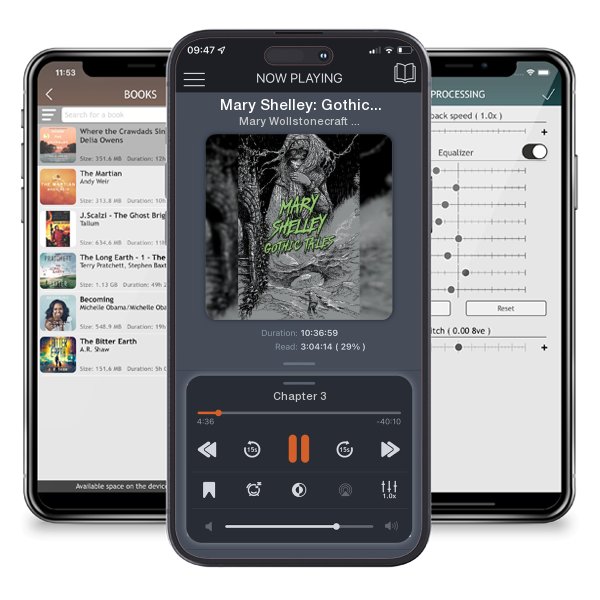 Download fo free audiobook Mary Shelley: Gothic Tales by Mary Wollstonecraft Shelley and listen anywhere on your iOS devices in the ListenBook app.