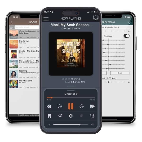 Download fo free audiobook Mask My Soul: Season 1 by Jason LaVelle and listen anywhere on your iOS devices in the ListenBook app.