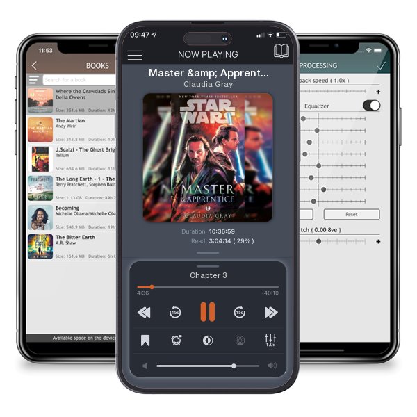 Download fo free audiobook Master & Apprentice (Star Wars) by Claudia Gray and listen anywhere on your iOS devices in the ListenBook app.