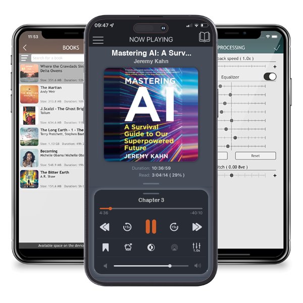 Download fo free audiobook Mastering AI: A Survival Guide to our Superpowered Future by Jeremy Kahn and listen anywhere on your iOS devices in the ListenBook app.