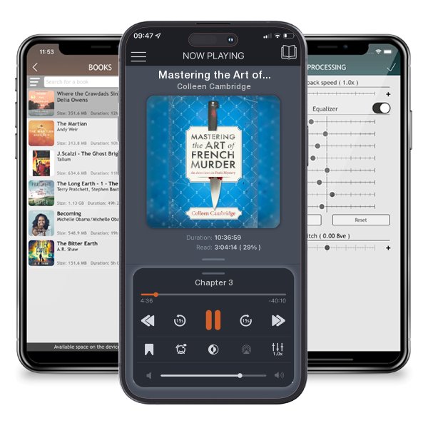 Download fo free audiobook Mastering the Art of French Murder: A Chefs Kiss of a... by Colleen Cambridge and listen anywhere on your iOS devices in the ListenBook app.